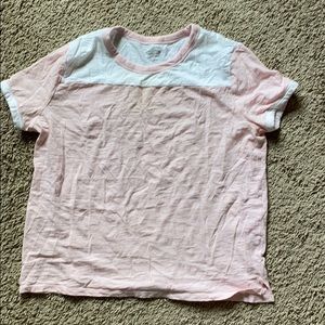 Old navy baseball style raglan boyfriend tee